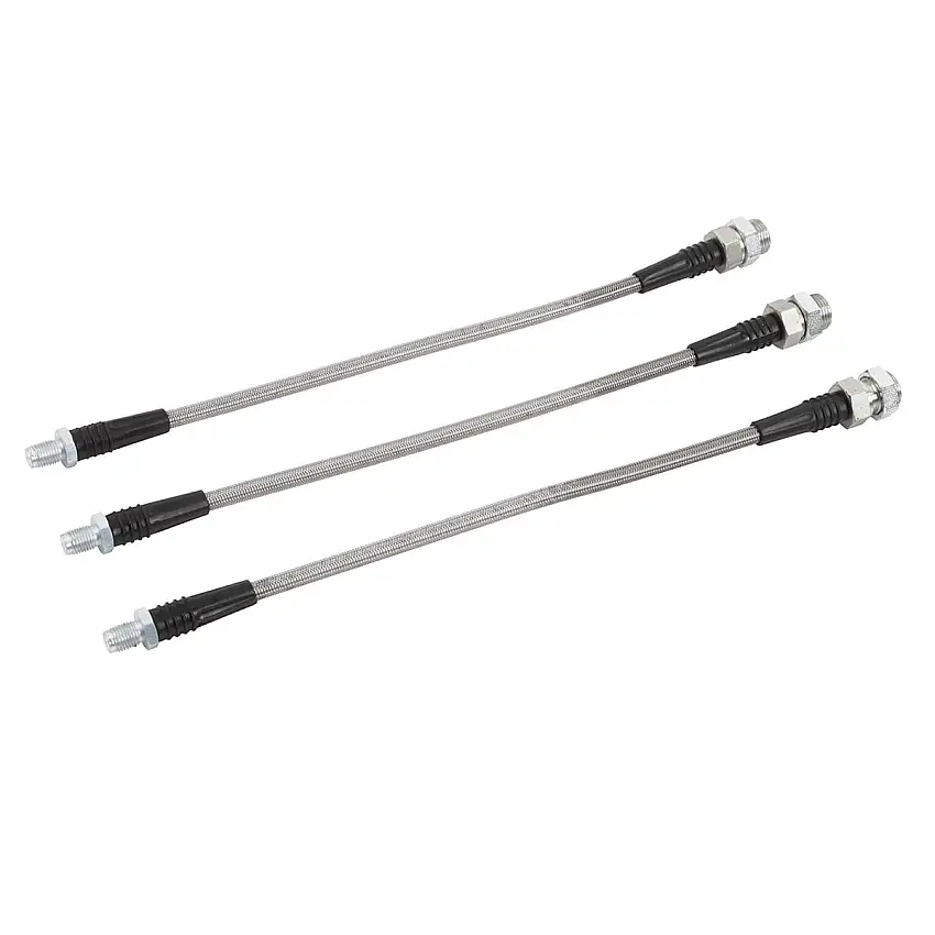 BRAKE HOSE SET, stainless 180-838