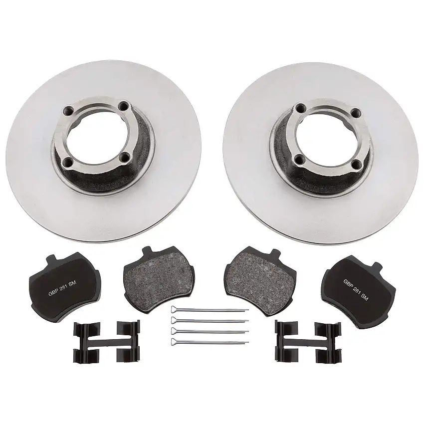 Front Disc Brake Kit, Stock Replacement, Wire Wheels