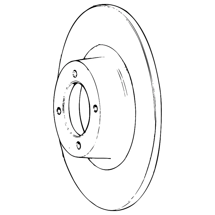 Brake Rotor, Front, Aftermarket