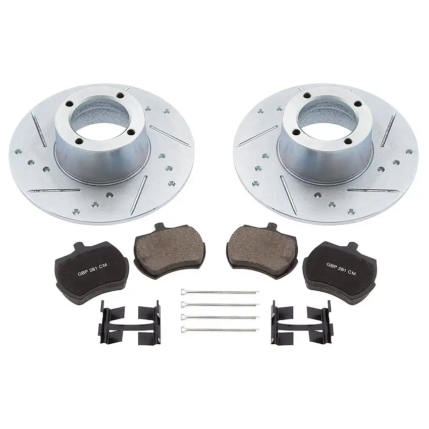 Front Disc Brake Kit, Stage 1 Upgrade, Disc Wheels