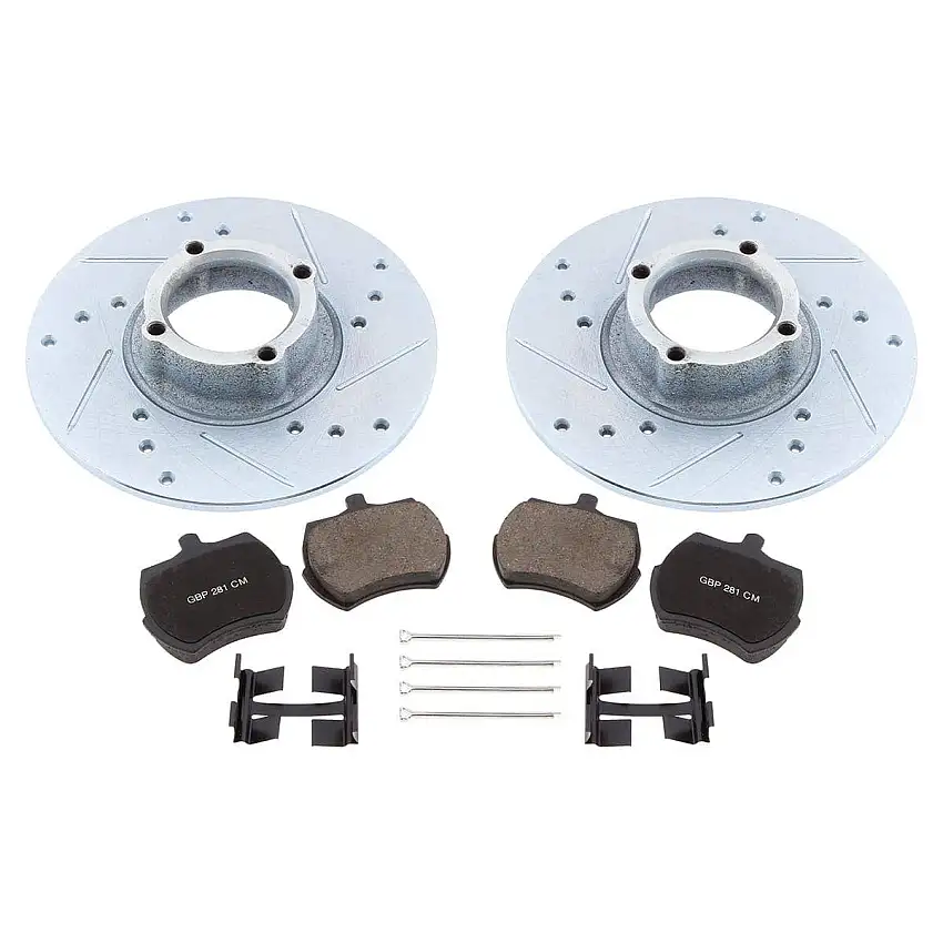Front Disc Brake Kit, Stage 1 Upgrade, Wire Wheels