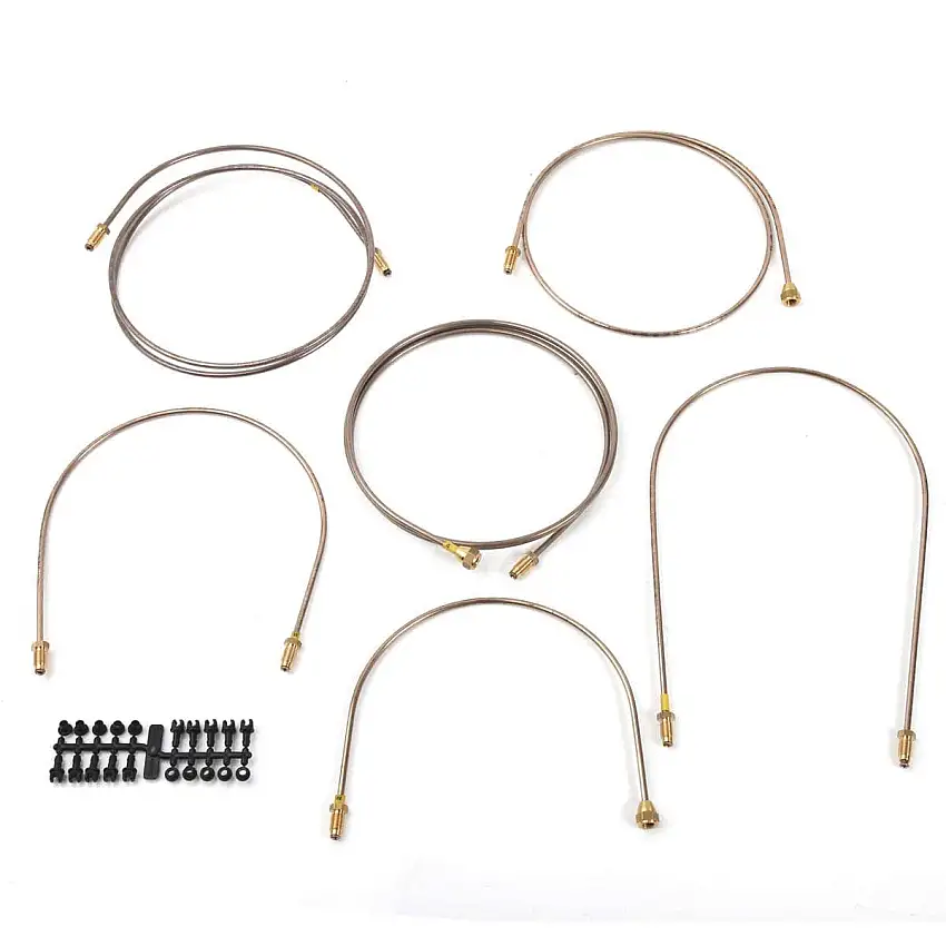 Brake Pipe Set, disc brakes, 1963-67