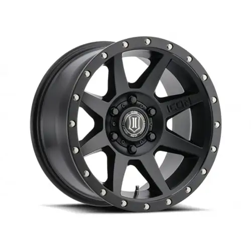ICON Rebound Wheels | 17" 6x120 0mm | Satin Black