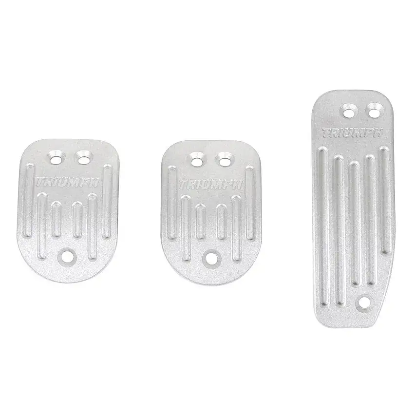 PEDAL COVER KIT, billet, 3 piece 190-798