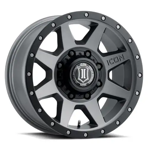 ICON Rebound Wheels | 17" 8x6.5 +13mm | Titanium