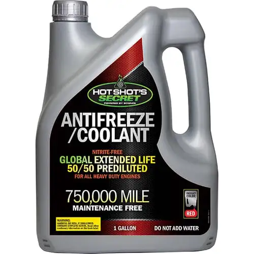 Hot Shot's Secret 750K 50/50 RED ANTIFREEZE - 1 GALLON 1G750KR5050