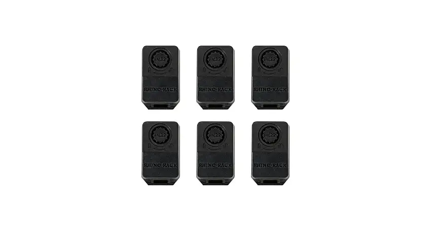Rhino-Rack SP372 Serrated nut and additional secure core locking covers for Reconn-Deck Bars