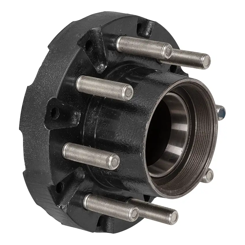 Lippert Threaded Trailer Idler Hub - 10K-lb. 8 on 6-1/2", 16-17-1/2" Wheels, 5/8" Studs 2024029119