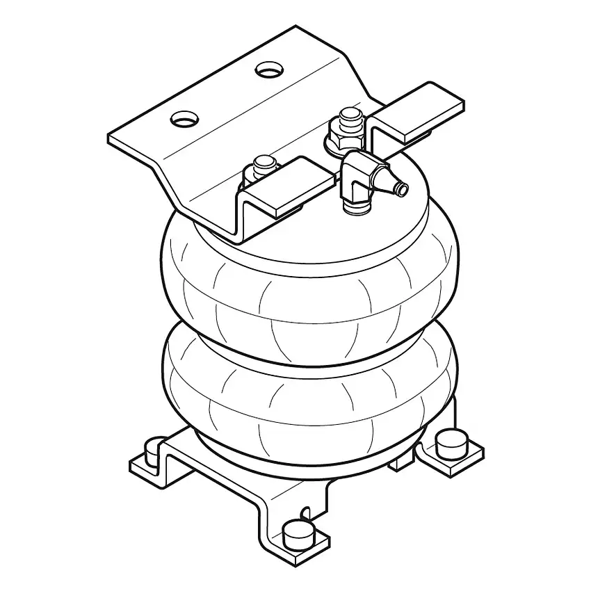 Firestone Ride-Rite 2080 Ride-Rite® Air Helper Spring Kit