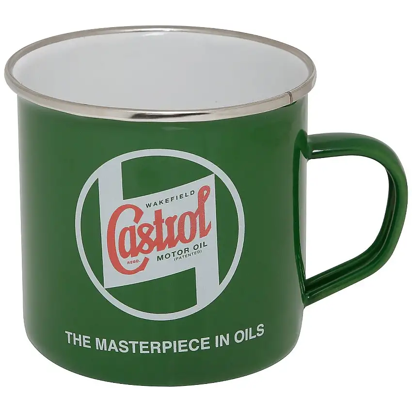 Castrol Tin Drinking Mug