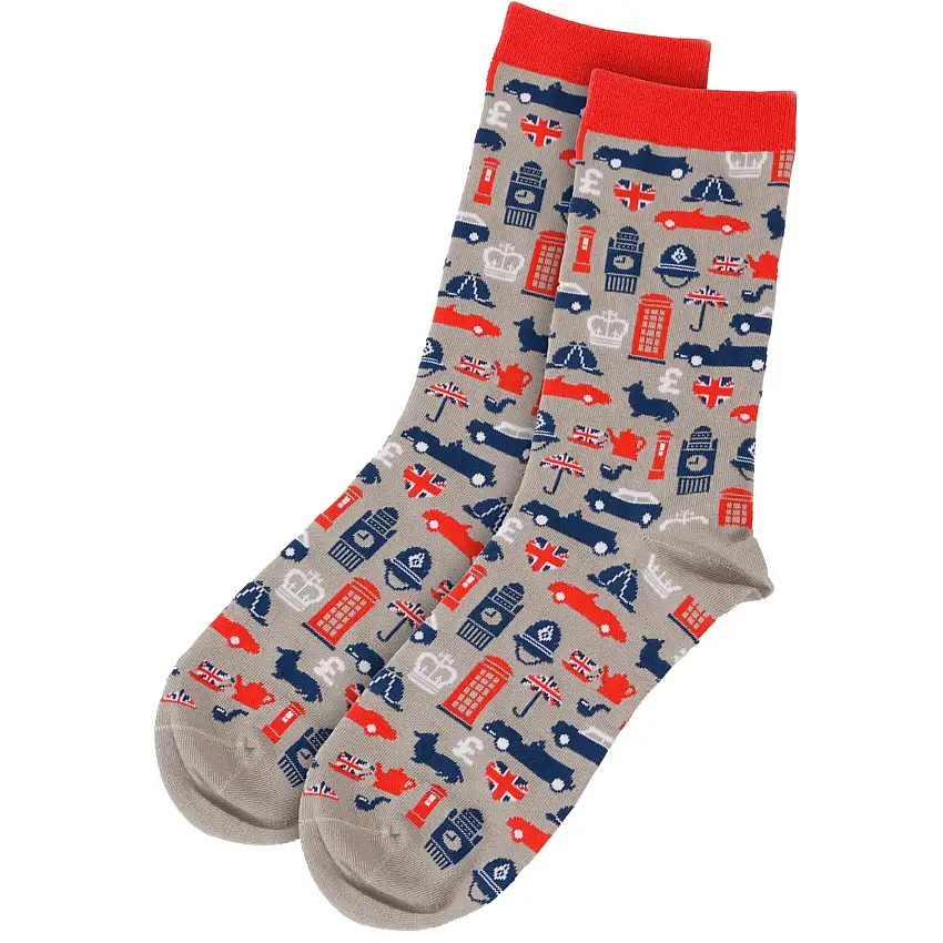 British Socks - Collage