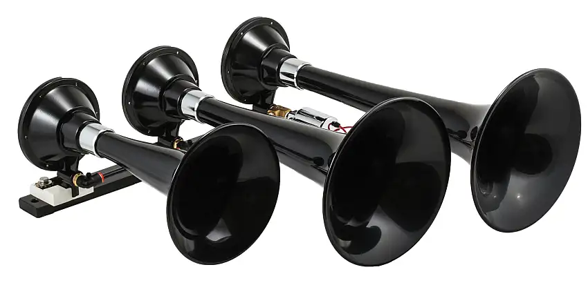 Kleinn Automotive Air Horns 230 Black Triple Horn