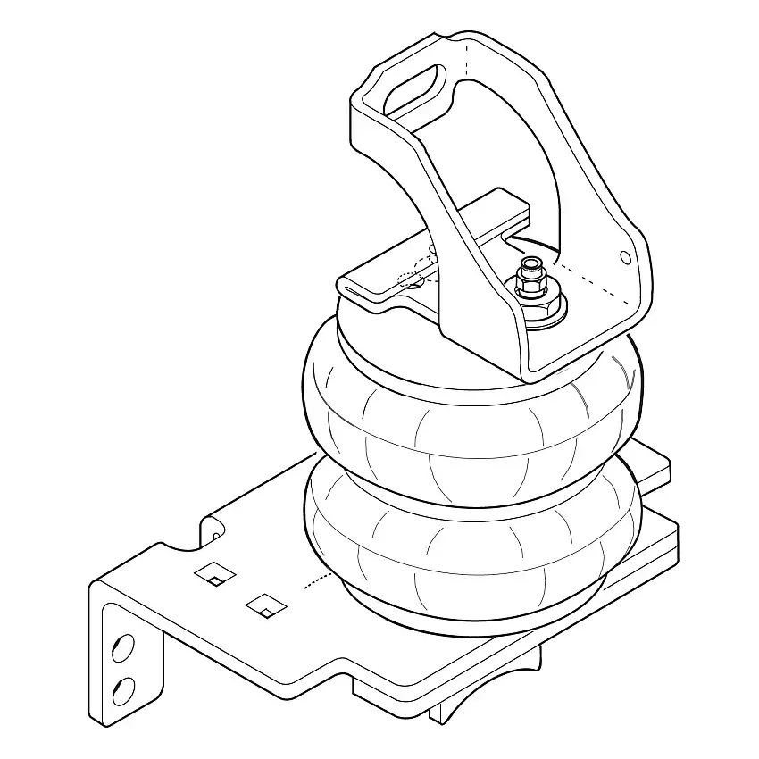 Firestone Ride-Rite 2398 Ride-Rite® Air Helper Spring Kit