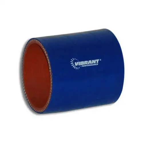 Vibrant 5" Silicone Coupler 5" Id X 3" Long- Blue 2724B