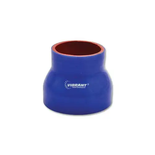 Vibrant 2.75"-3" Silicone Reducing Coupler 2.75"-3" X 3" Long- Blue 2773B