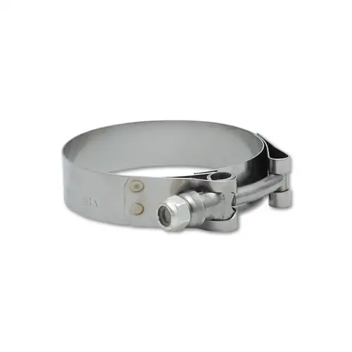 Vibrant 3" Stainless Steel T-bolt Clamps ( 2) For 3" Connections * 2795