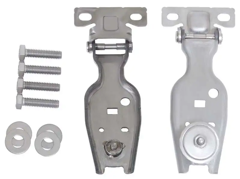 Kentrol 30016 Jeep JK Liftgate Hinge Pair 07-18 Wrangler JK Bare Grey Kentrol