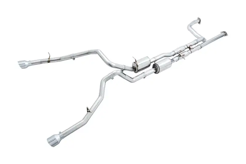 2021-2024 Dodge Ram 1500 TRX AWE Exhaust 0FG Catback Exhaust - Chrome Silver Tips | 3015-32004