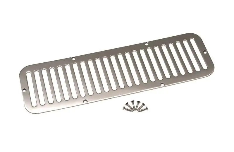Kentrol 30405 Jeep CJ5 Hood Vent 55-77 CJ5 Polished Silver Kentrol