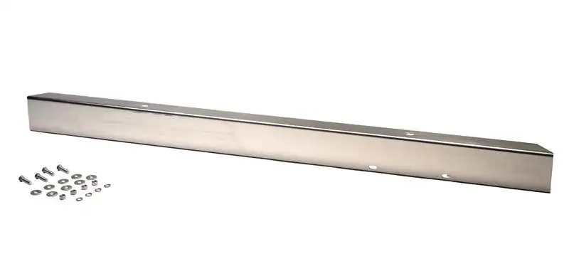 Kentrol 30430 Jeep CJ 54 Inch Front Bumper Without holes 45-86 CJ Polished Silver Kentrol