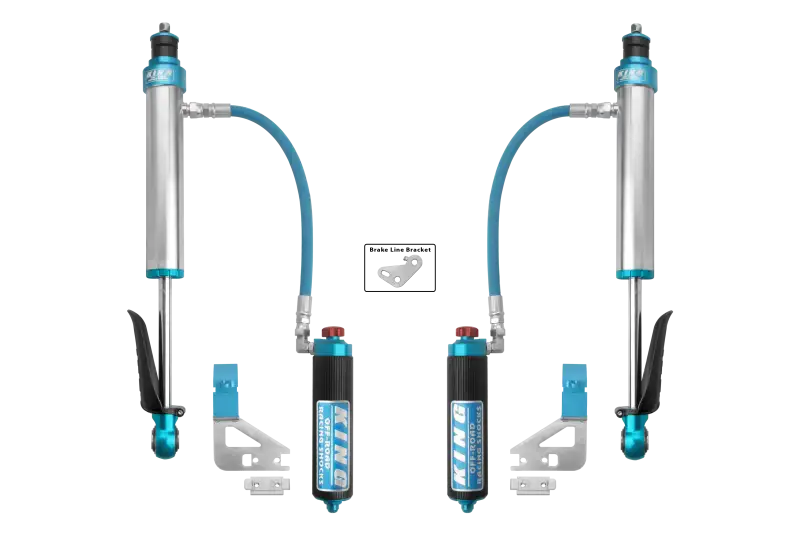 King Shocks 2022+ Toyota Tundra Rear 2.5 Dia Remote Reservoir Coilover & Adjuster (Pair)