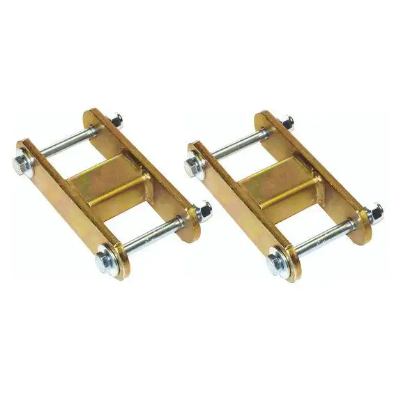 Warrior Products 1-1/2" Lift Front Leaf Spring Shackle Kit For 1976-83 Jeep CJ5 With 1.5" Lift Front 312