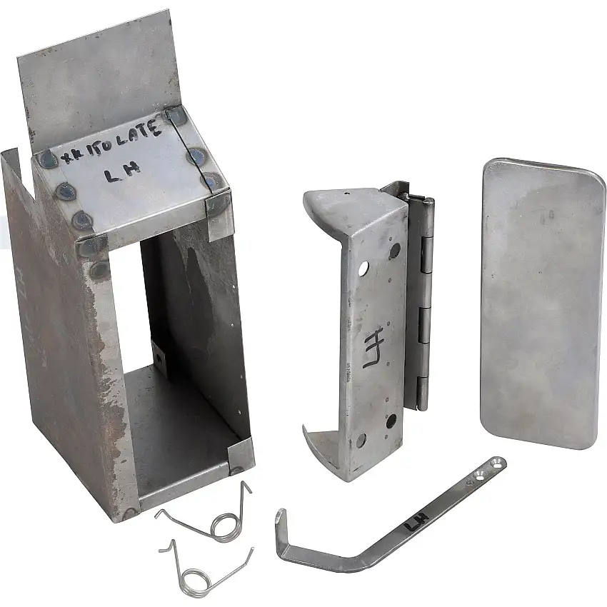 Vent Box Assembly, LH, Curved Screen