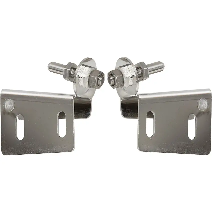 Bonnet Bracket Kit, Stainless, All E-Type