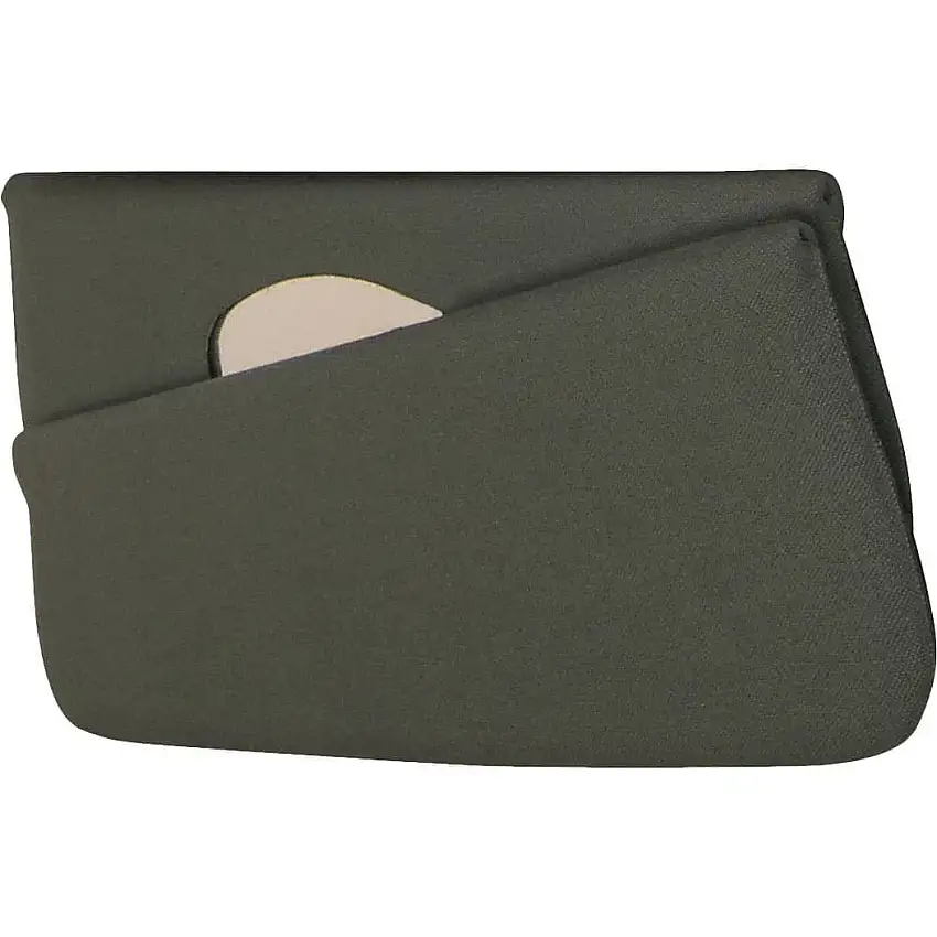 Sunvisor Pair, Suede Green, RHD