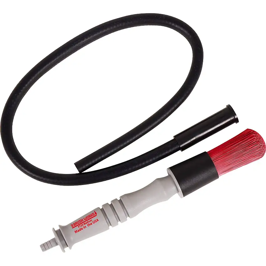 Nylon Cleaning Brush with Parts Washer Flow-Thru by Ohio Brush Works