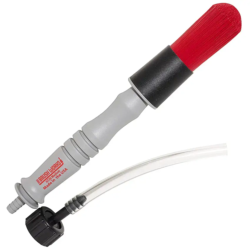 Nylon Cleaning Brush, Parts Washer with Garden Hose Connector
