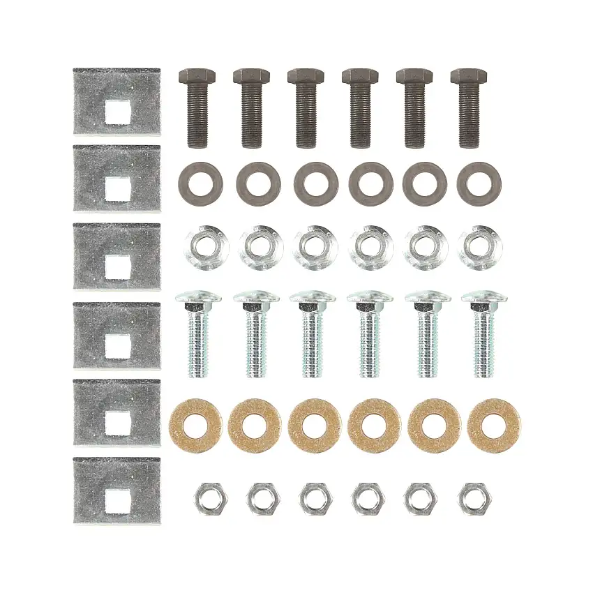 Reese Towpower Hardware Kit For Class 3 Trailer Hitch, 2 Inch 37081 For 1977-1984 Chevrolet K30 w/Deep Drop Bumper