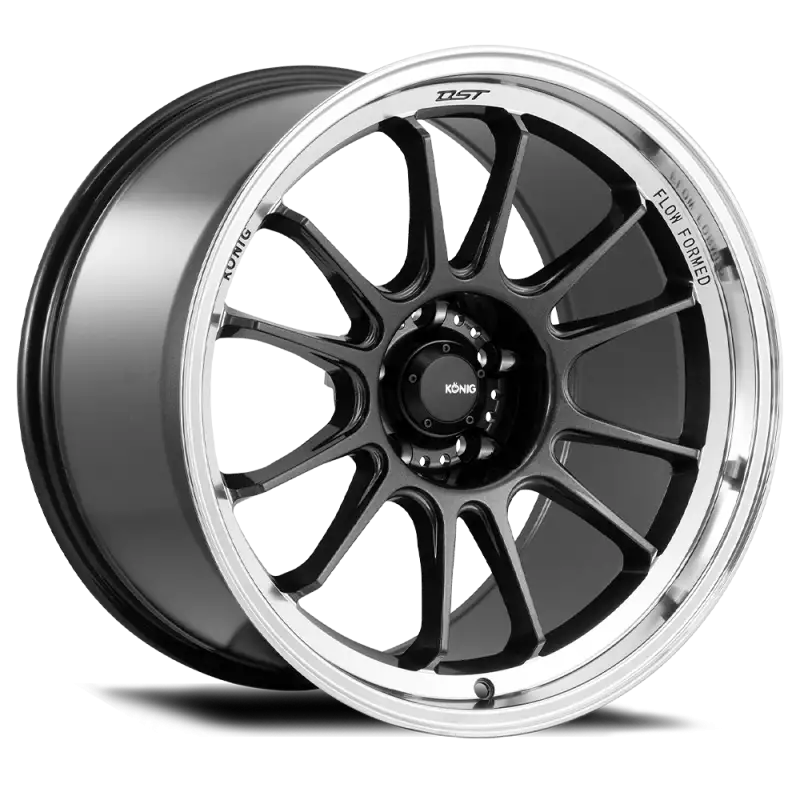 Konig Hypergram 18x9.5 5x114.3 ET35 Metallic Carbon w/ Machined Lip