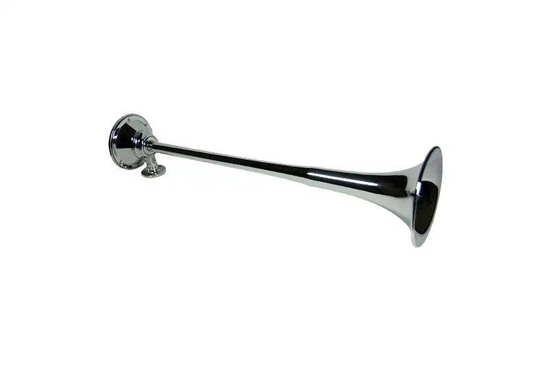 Kleinn 25 inch Chrome Plated Single Roof Mount Truck Horn | 411