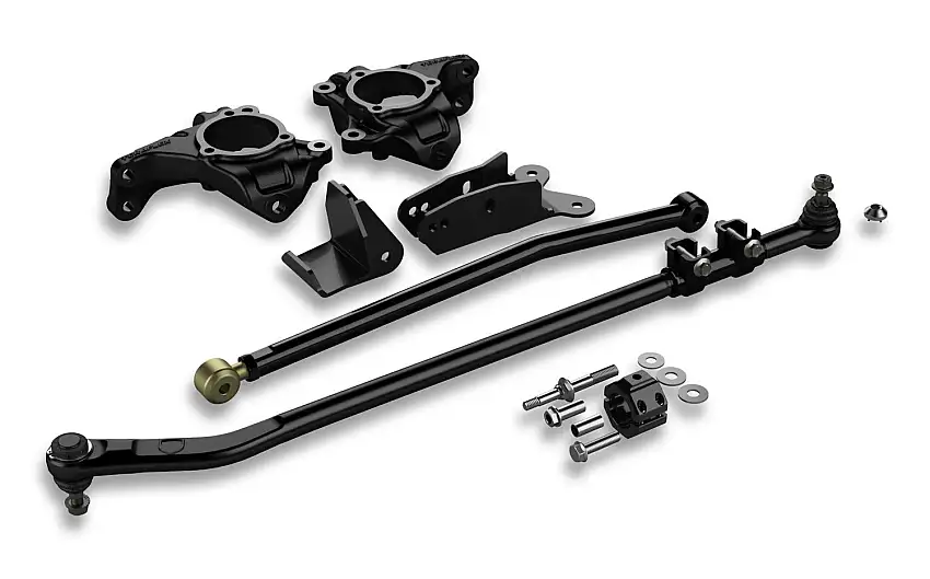 TeraFlex High Steer System w/ Complete Drag Link Flip Kit For 2007-18 Jeep Wrangler JK 2 Door & Unlimited 4 Door Models With 4"-6" Lift 4390975