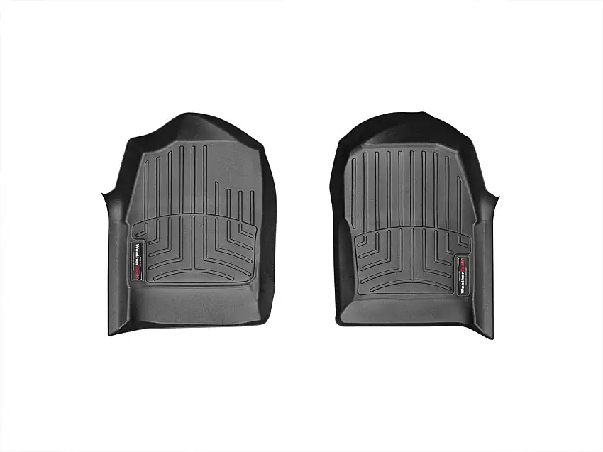 WeatherTech FloorLinerTM DigitalFit; Black; Front 440991