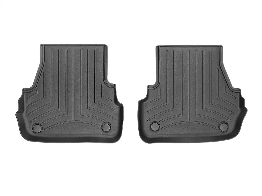 WeatherTech FloorLinerTM DigitalFit; Black; Rear; 2 Pieces 4411822