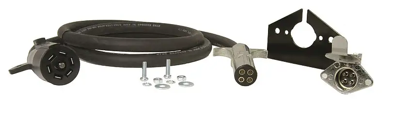 Hopkins Towing 47047 Endurance™ Straight Wire 7-Blade To 4-Round Adapter Kit