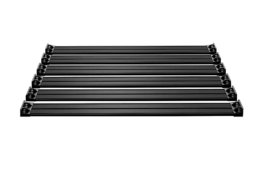TeraFlex Nebo Roof Rack Cargo Slat Kit in Black For 2011-18 Jeep Wrangler JK Unlimited 4 Door Models 4722060