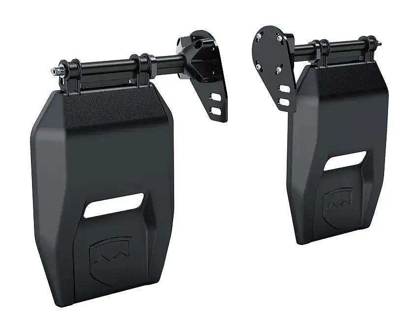 TeraFlex Transit Mud Flap Kit For 2007-18 Jeep Wrangler JK 2 Door & Unlimited 4 Door Models 4808500