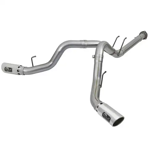 AFE 4" Dual Filter-Back Exhaust System For 17-19 Ford 6.7l Powerstroke 49-43092-P
