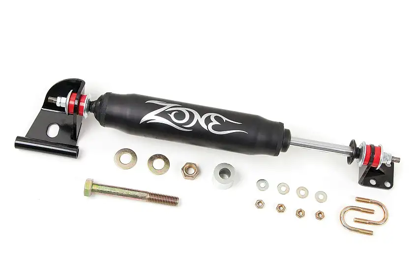 Zone Offroad Products ZON7300 Steering Stabilizer - black