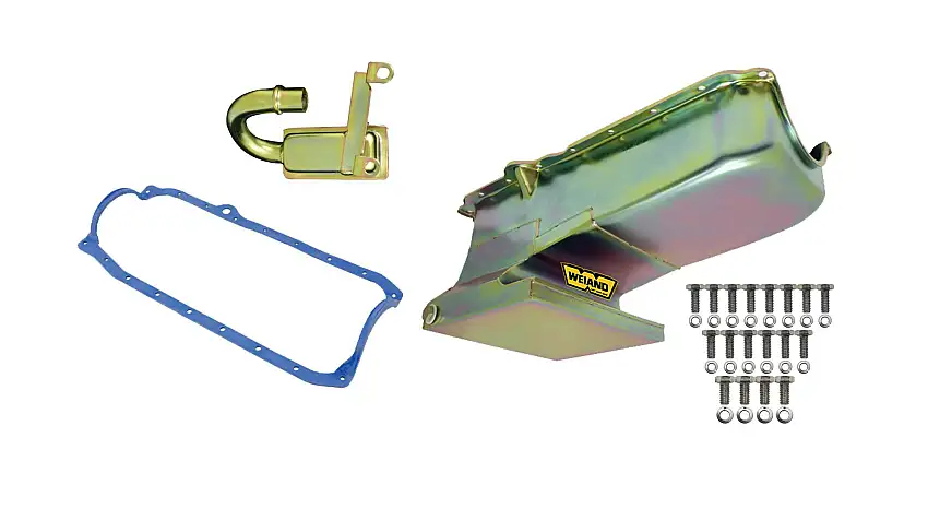 Weiand 5023WND Oil Pan Kit- Fabricated
