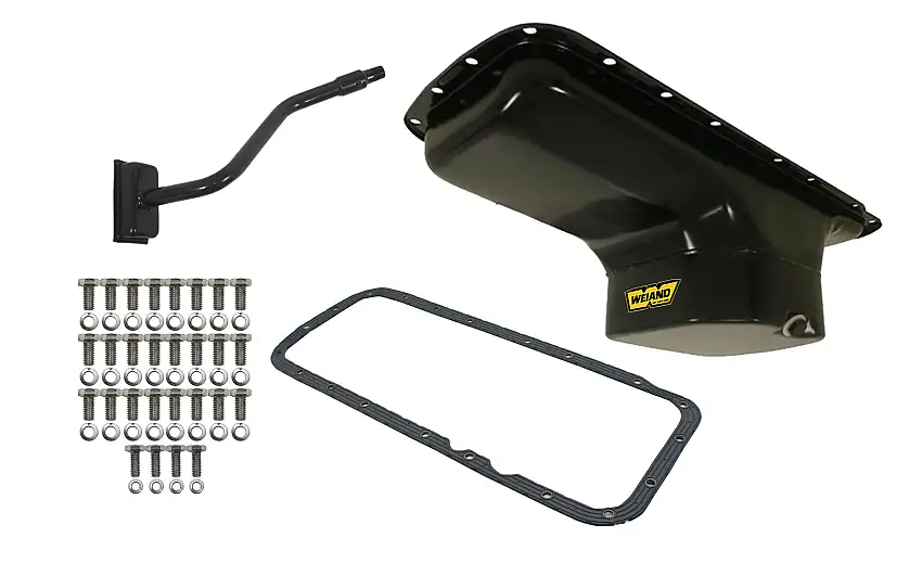 Weiand 5030WND Oil Pan Kit- Fabricated