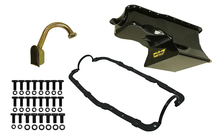 Weiand 5036WND Oil Pan Kit- Fabricated