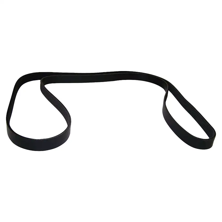 Crown Automotive Accessory Drive Belt for 05-10 Chrysler 300, 05-08 Dodge Magnum, 06-10 Dodge Charger, 06-10 Jeep Grand Cherokee, 08-10 Dodge Challenger, 10 Jeep Commander 5037542AA