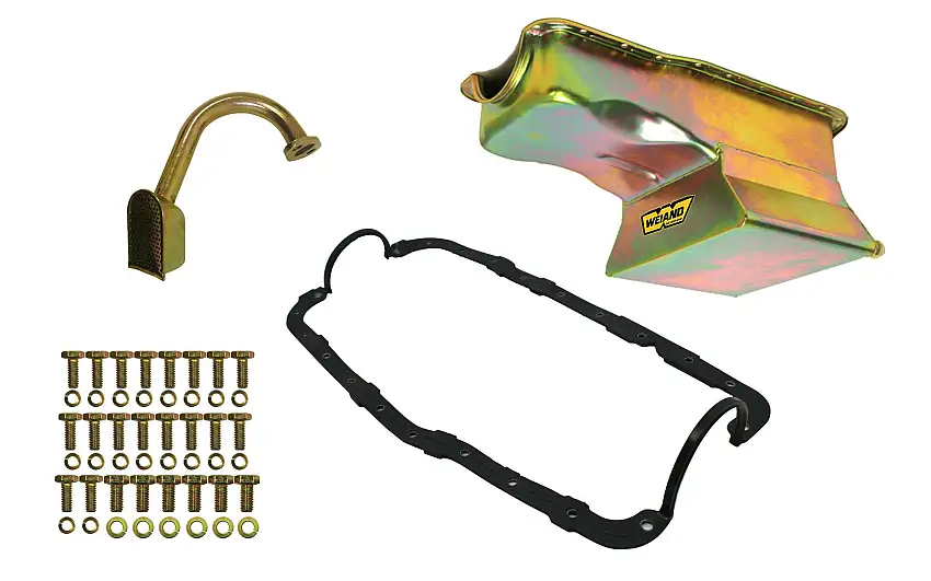 Weiand 5037WND Oil Pan Kit- Fabricated
