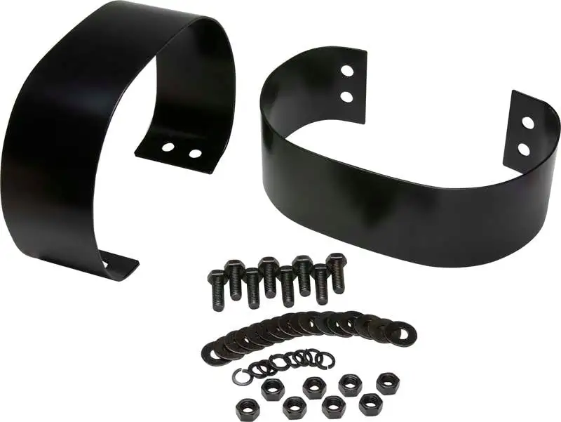 Kentrol 50438 Jeep CJ/YJ Bumperettes Pair 76-95 CJ and Wrangler YJ Powdercoat Black Kentrol
