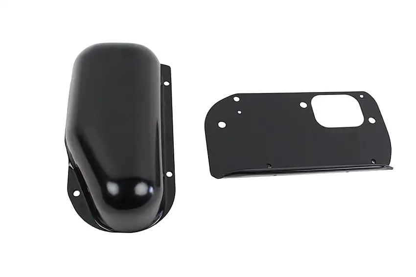 Kentrol 50459 Jeep CJ Wiper Motor Cover 76-86 CJ Powdercoat Black Kentrol