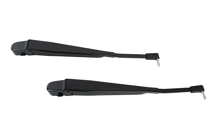 Kentrol 50545 Jeep YJ Windshield Wiper Arms Pair 87-95 Wrangler TJ Powdercoat Black Kentrol